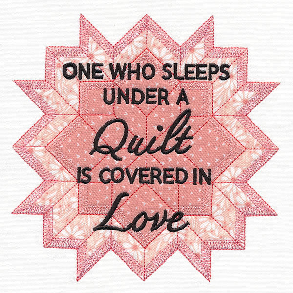 Covered in Love Carpenter's Star Feature (Applique)