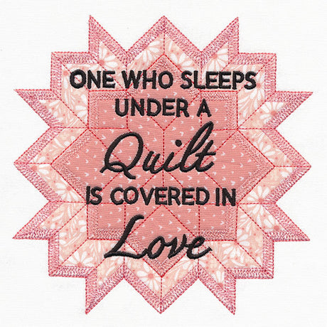 Covered in Love Carpenter's Star Feature (Applique)