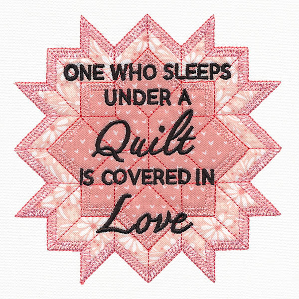 Covered in Love Carpenter's Star Feature (Applique)