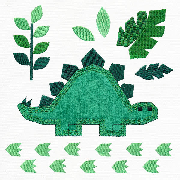 Dinos for Days - Stegosaurus (Applique)