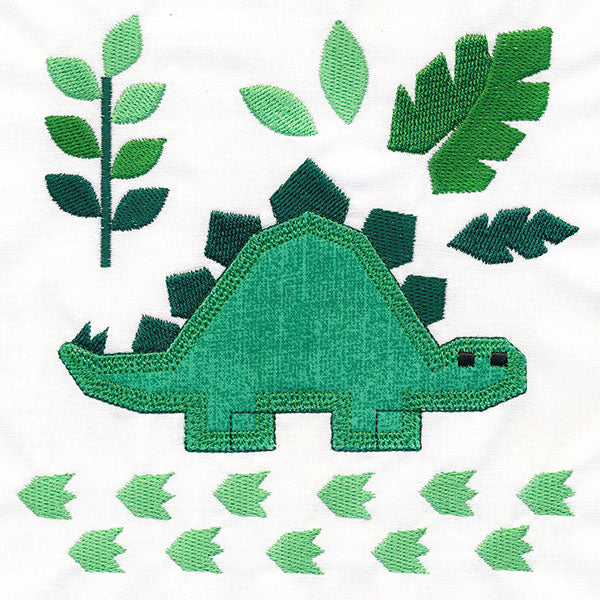 Dinos for Days - Stegosaurus (Applique)