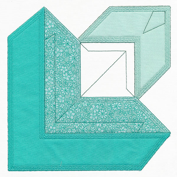 Magic and Stars Repeatable Corner Quilt Block (In-the-Hoop)