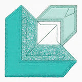 Magic and Stars Repeatable Corner Quilt Block (In-the-Hoop)