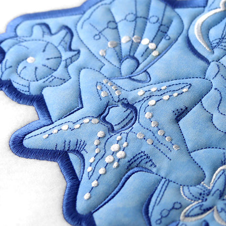 Seashells by the Seashore (Batting Applique)
