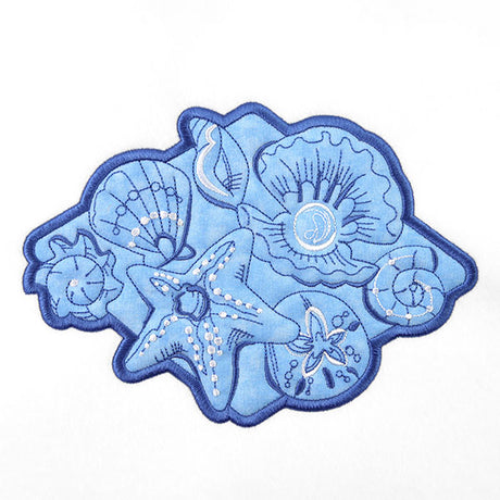 Seashells by the Seashore (Batting Applique)