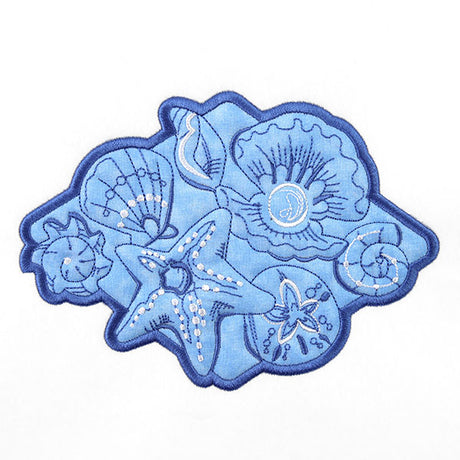 Seashells by the Seashore (Batting Applique)