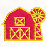 Simply Classic Barn (Applique)