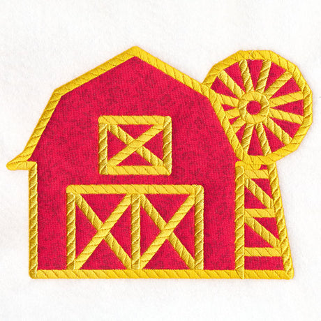 Simply Classic Barn (Applique)