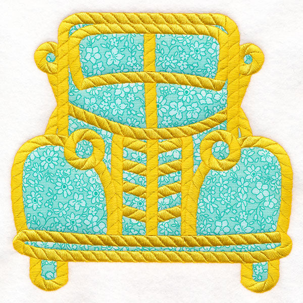 Simply Classic Retro Truck (Applique)