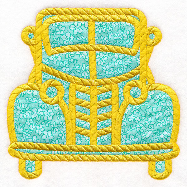 Simply Classic Retro Truck (Applique)