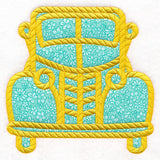 Simply Classic Retro Truck (Applique)