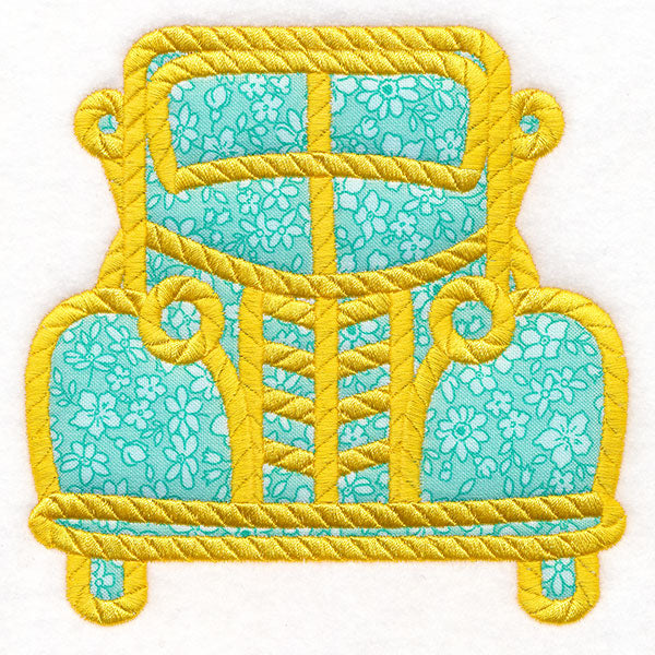 Simply Classic Retro Truck (Applique)
