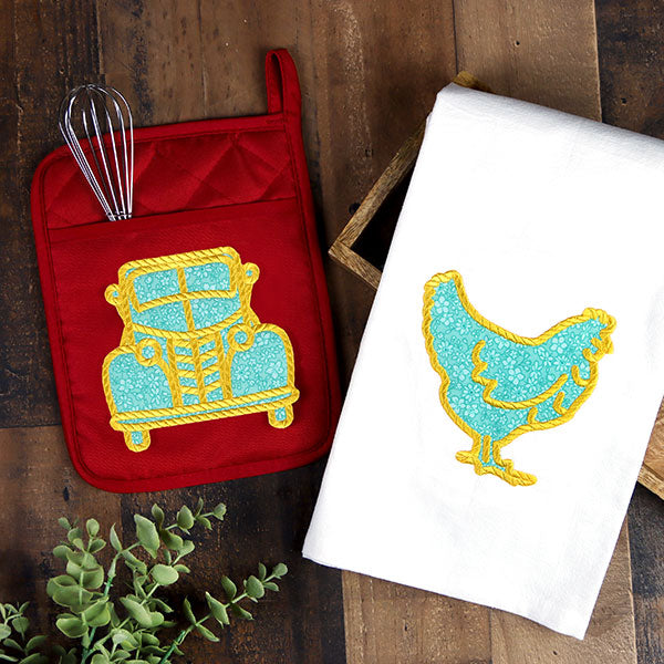 Simply Classic Chicken (Applique)