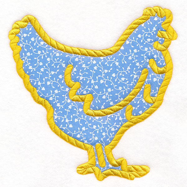 Simply Classic Chicken (Applique)