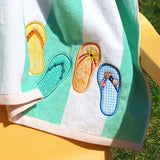 Fun in the Sun Flip Flop Border (Applique)
