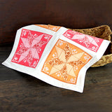 Flowers and Points Quilt Block (In-the-Hoop)