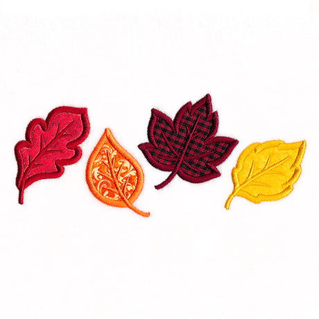 Fall Leaf Border (Applique)