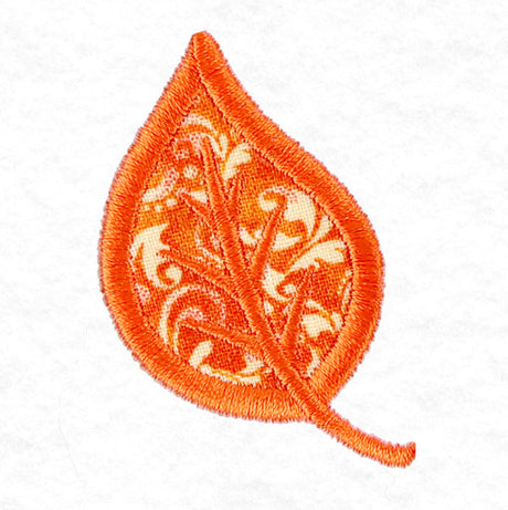 Fall Cottonwood Leaf (Applique)