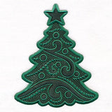 Oh Christmas Tree (Applique) (Embossed)