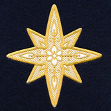 Christmas Star (Applique) (Embossed)