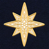 Christmas Star (Applique) (Embossed)