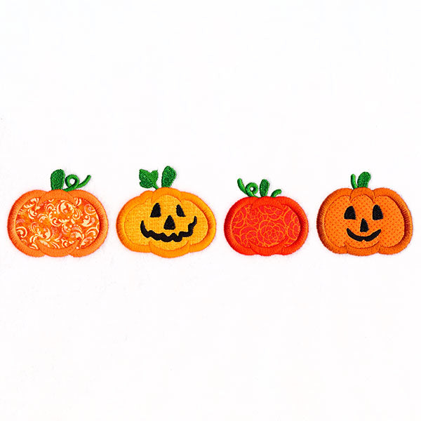 Jack o' Lantern Border (Applique)