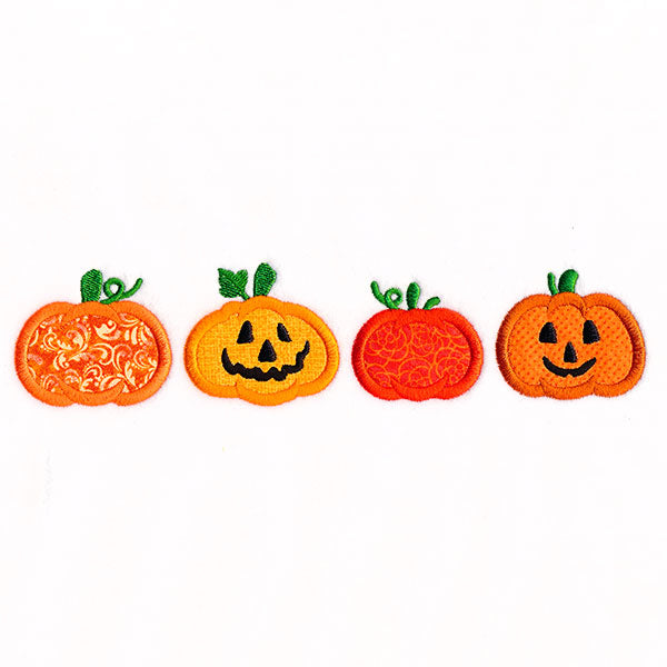 Jack o' Lantern Border (Applique)