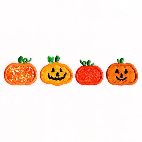 Jack o' Lantern Border (Applique)