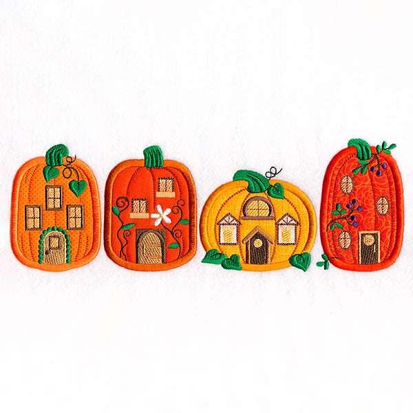 Pumpkin Village Border (Applique)