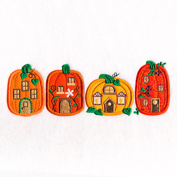 Pumpkin Village Border (Applique)