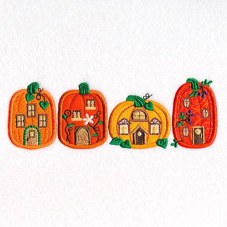 Pumpkin Village Border (Applique)