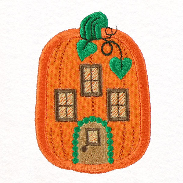 Pumpkin Village House 1 (Applique)