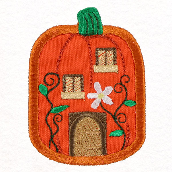 Pumpkin Village House 2 (Applique)