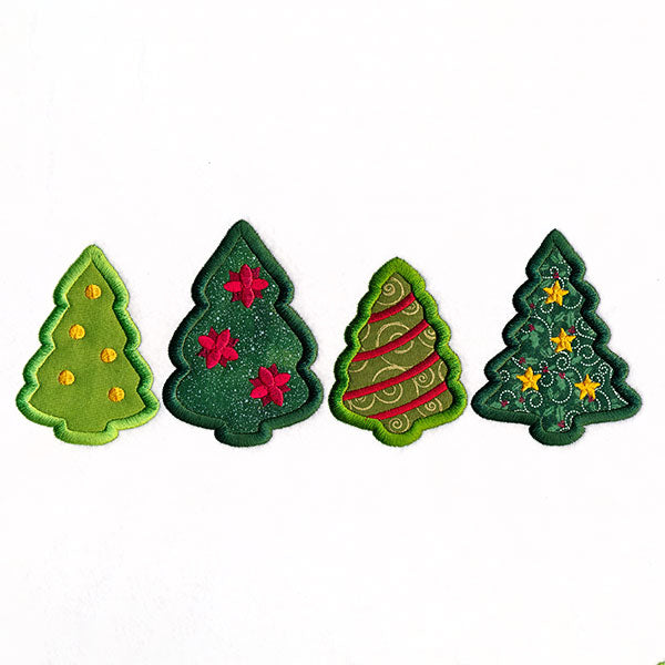 Christmas Tree Border (Applique)