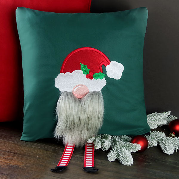 Fluffy Santa Gnome (Applique)