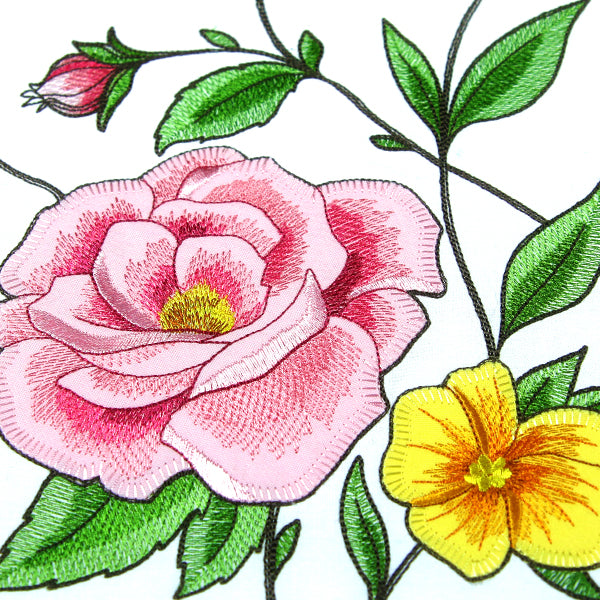 Birdwatching & Dreaming Panel - Top Right (Heirloom Applique)