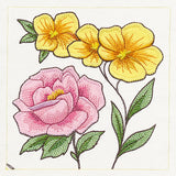 Birdwatching & Dreaming Panel - Top Right (Heirloom Applique)