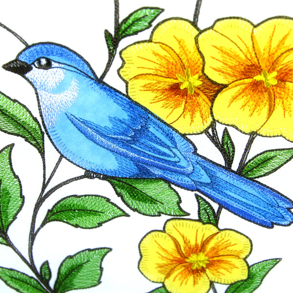 Birdwatching & Dreaming Panel - Middle Right (Heirloom Applique)