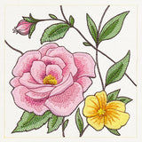 Birdwatching & Dreaming Panel - Middle Left (Heirloom Applique)