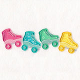Cruisin' Roller Skate Border (Applique)