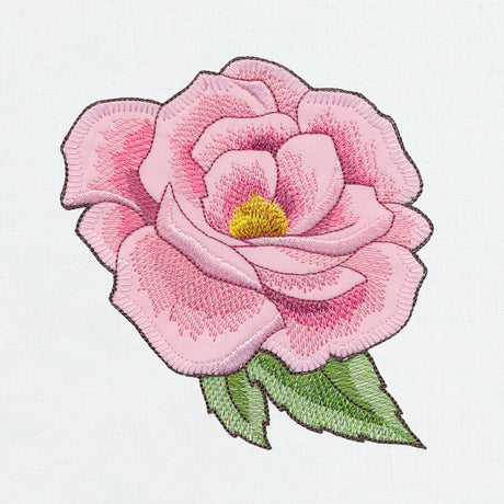 Birdwatching & Dreaming - Pink Flower 1 (Heirloom Applique)