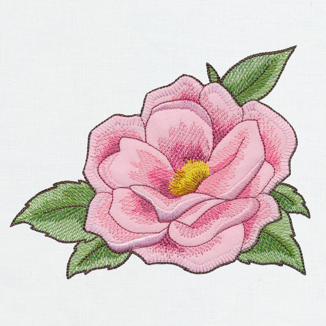 Birdwatching & Dreaming - Pink Flower 2 (Heirloom Applique)