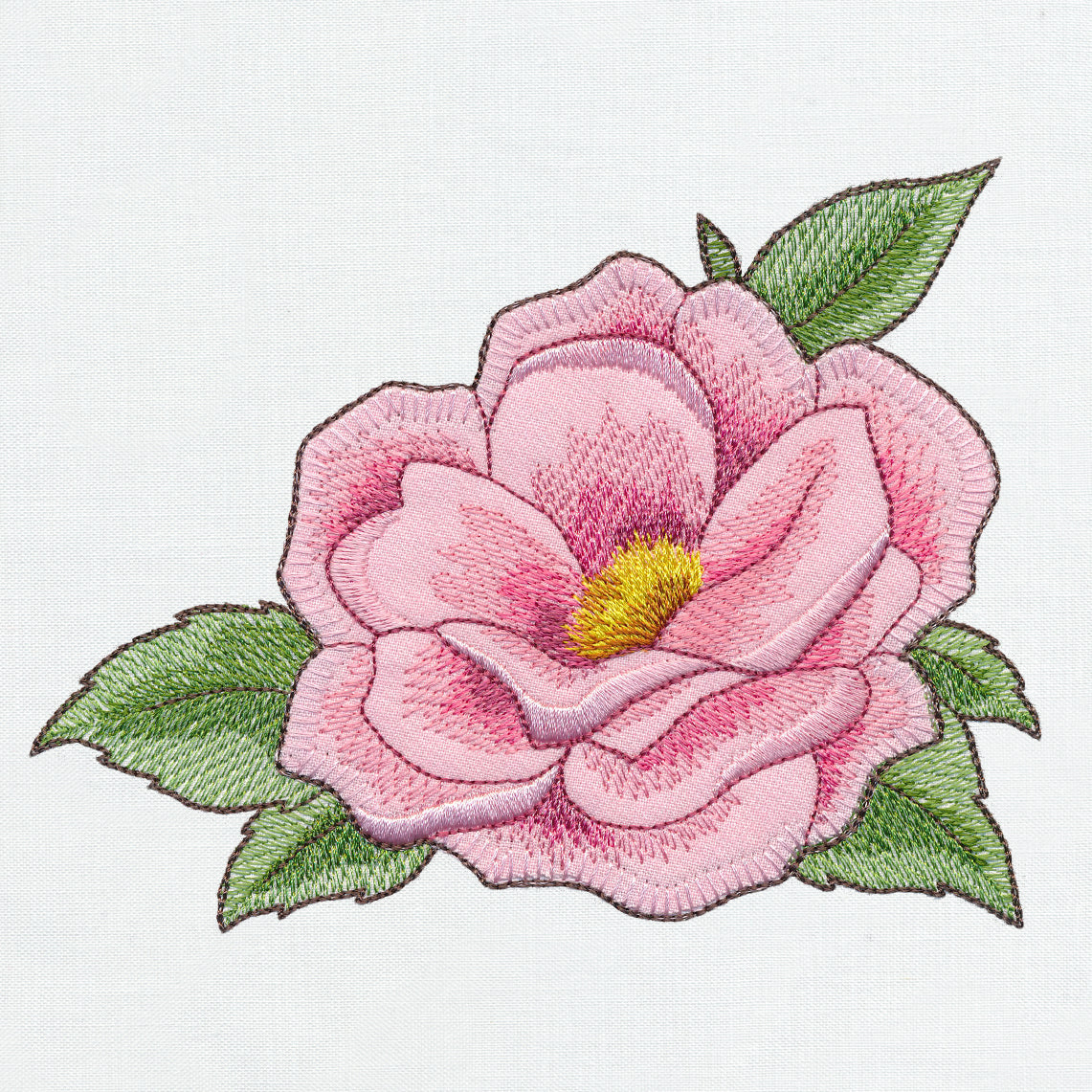 Birdwatching & Dreaming - Pink Flower 2 (Heirloom Applique)