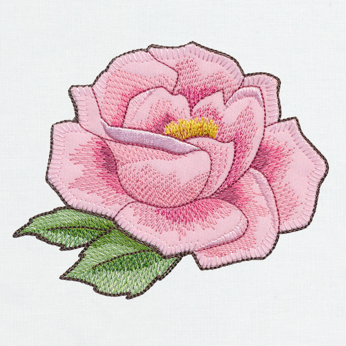 Birdwatching & Dreaming - Pink Flower 3 (Heirloom Applique)