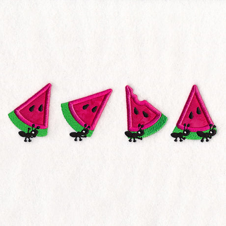Sweet Watermelon Border (Applique)