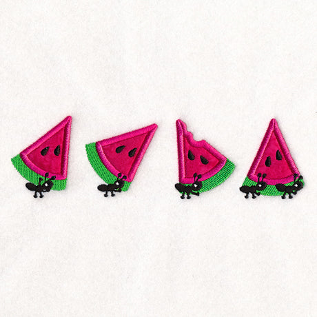 Sweet Watermelon Border (Applique)