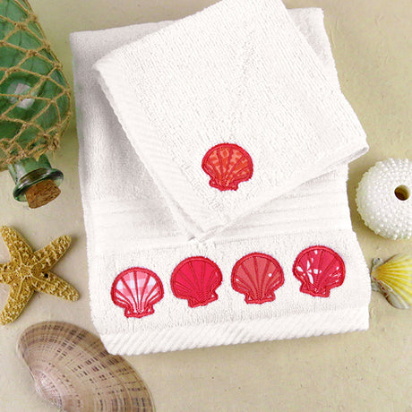 By the Sea Border - Seashell (Applique)