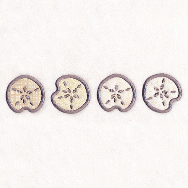 By the Sea Border - Sand Dollar (Applique)