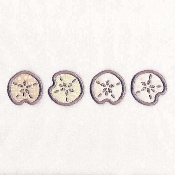 By the Sea Border - Sand Dollar (Applique)