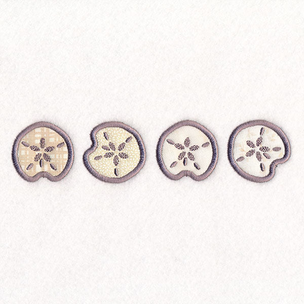 By the Sea Border - Sand Dollar (Applique)
